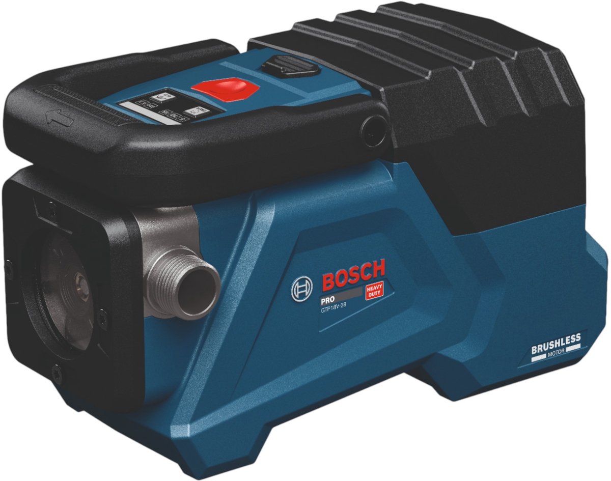 Bosch blauw bosch gtp 18v-28 accu-transportpomp 18 v 2800 l u borstelloos solo ( 06019r6000 ) - zonder accu, zonder oplader