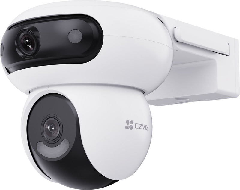 Ezviz h90 dual 2k+ beveiligingscamera buiten – 360° pan tilt – patrol mode, active defense human detection - google assistant alexa - ip65