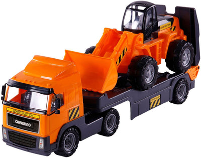 Cavallino Toys Truck Cavallino con rimorchio, scala 1:16