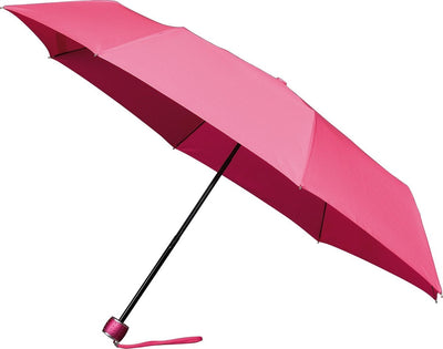 Minimax windproof umbrella - 100 cm - foldable - hand opening - pink