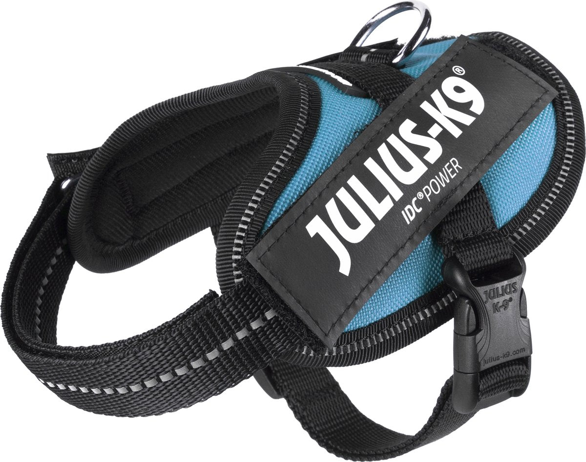 Julius k9 julius-k9 idc®power arnés, 2xs - baby2, azul celeste