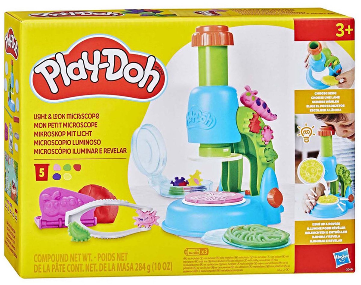 Playdoh Light and Watch Microscopio