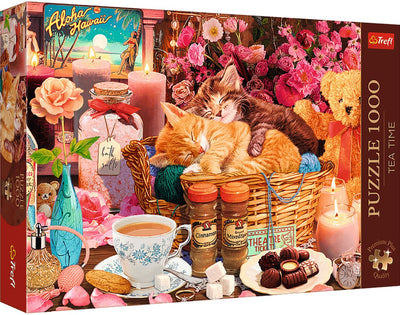 Trefl puzzle tea time all things nice 1000 pezzi fsc.
