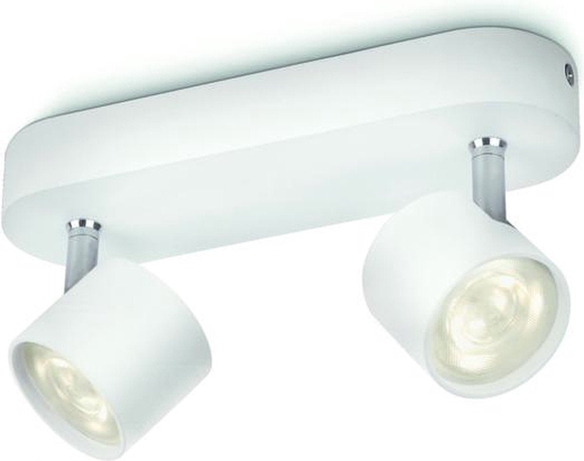 Faretto da superficie Philips LED Philips Star - 2 luci - bianco