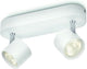 Faretto da superficie Philips LED Philips Star - 2 luci - bianco