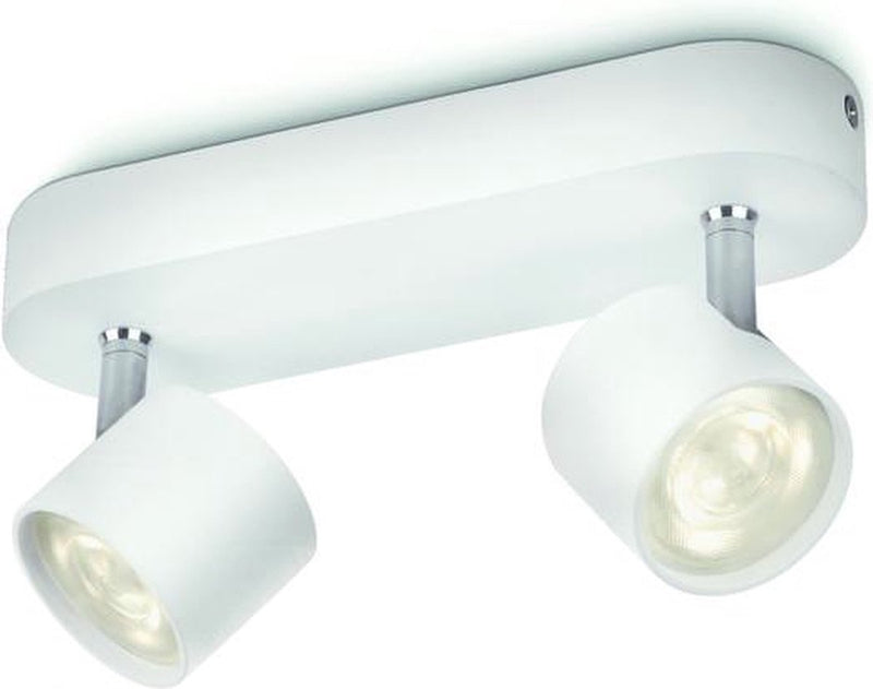 Faretto da superficie Philips LED Philips Star - 2 luci - bianco
