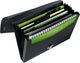 Cartella Leitz Recycle Project A4 - con 5 scomparti - 80% plastica riciclata post-consumo - nera