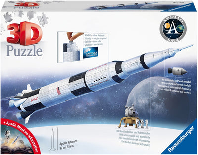Ravensburger - 3D puzzle Apollo Saturno V 440st.