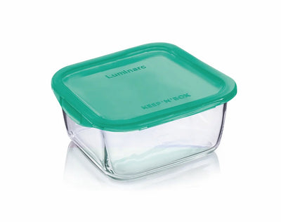 Luminarc keep n box - caja de almacenamiento de vidrio 1220ml 1220 ml cuadrado