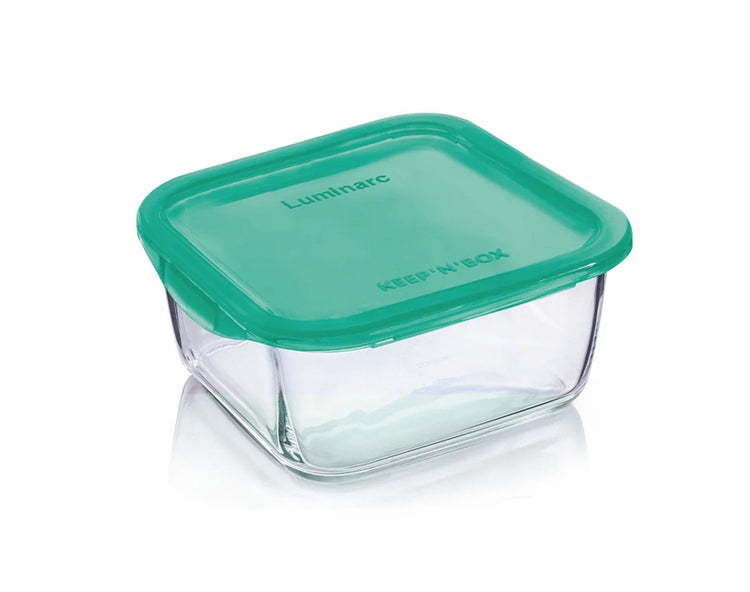 Luminarc keep n box - bewaarbox glas 1220ml 1220 ml vierkant