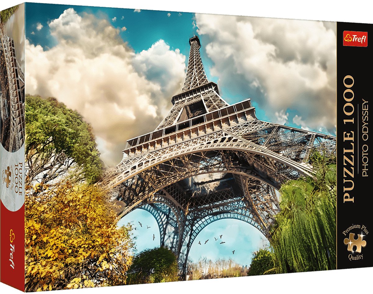 Puzzle Trefl - foto odissea torre eiffel parigi 1000 pezzi.