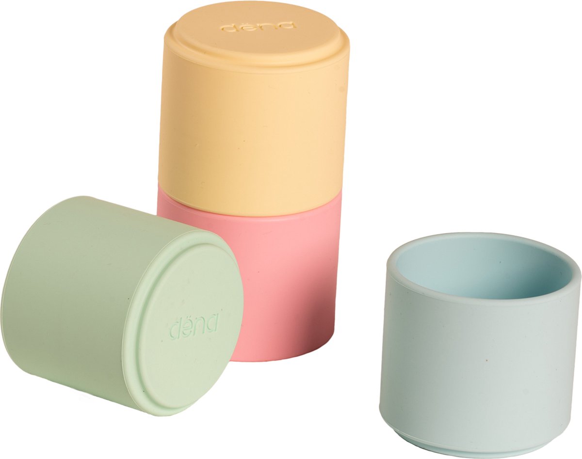 Dena dëna pastel – bicchieri impilabili.