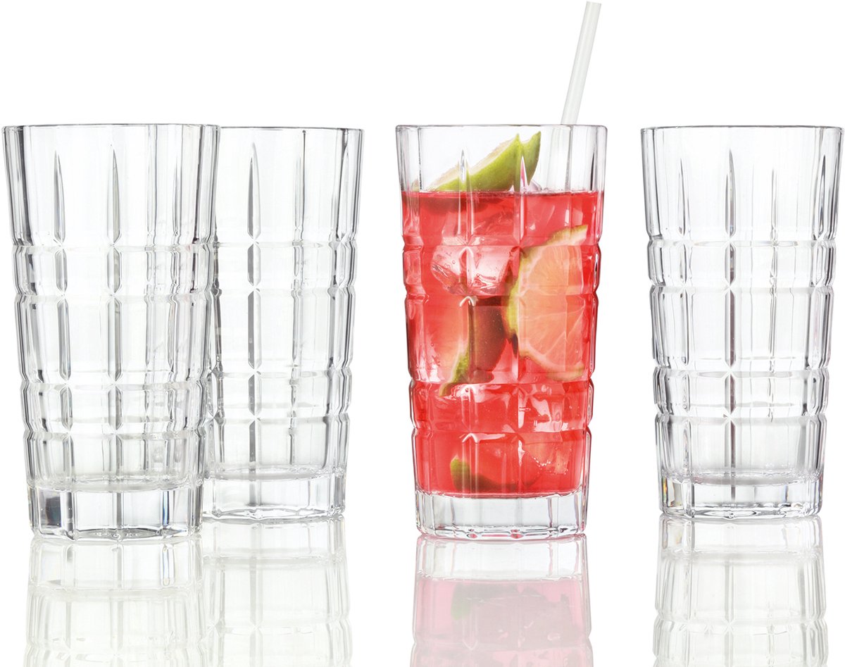 Vaso Leonardo 400ml Spiritii - set 4