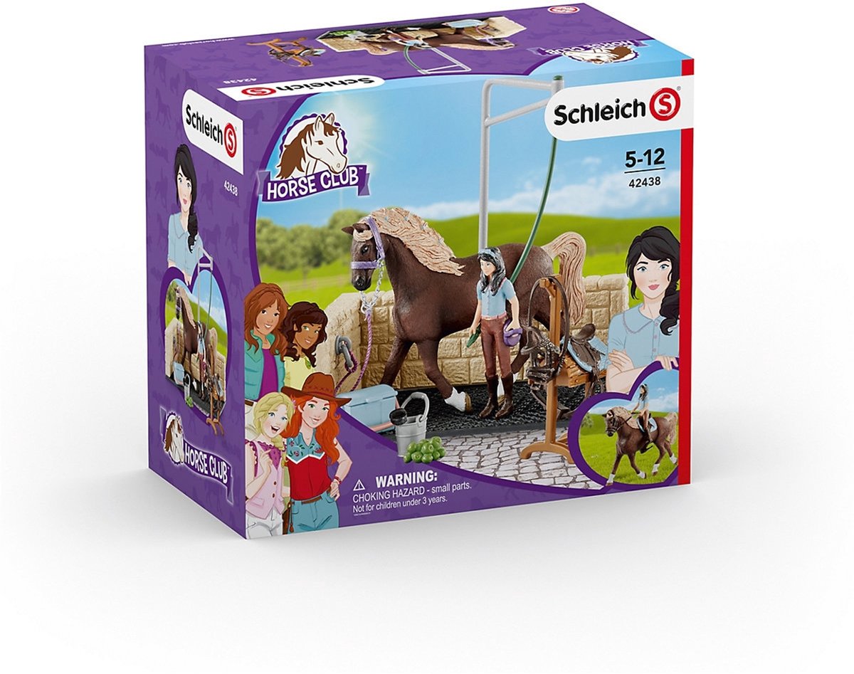 Schleich 42438 Wasplaats con cavallo Emily