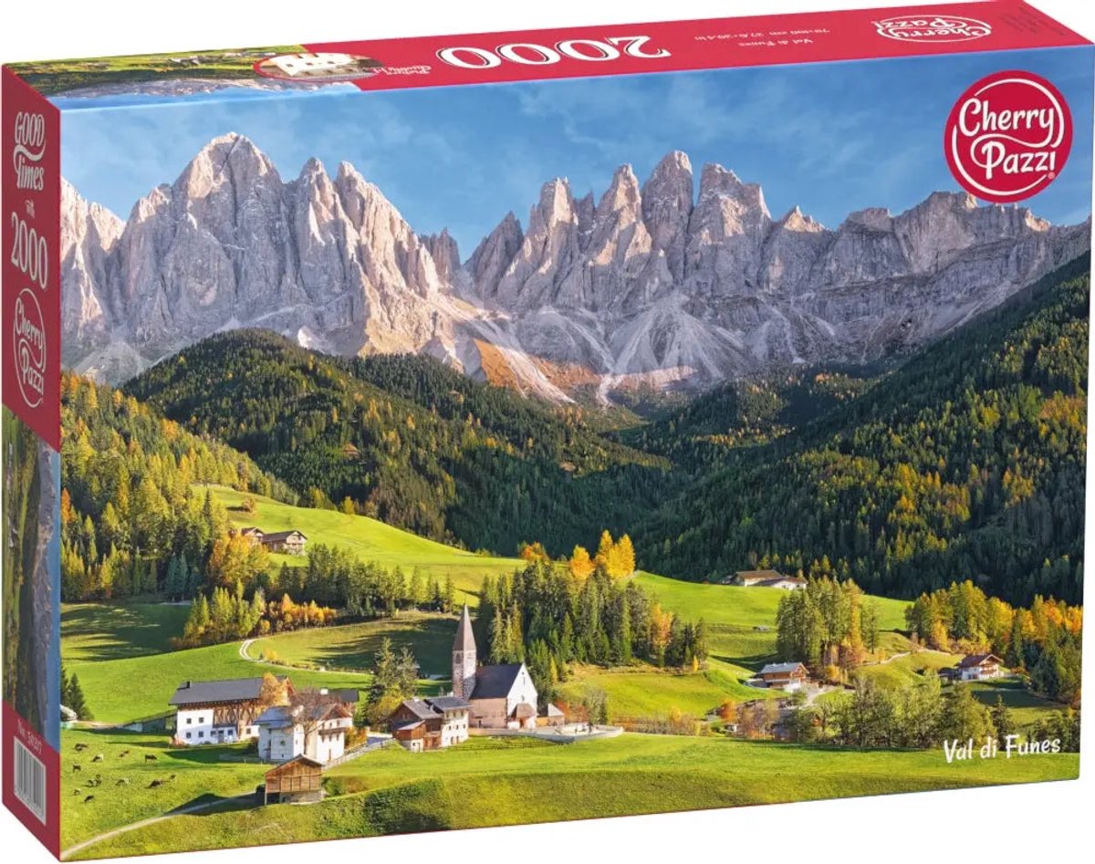 Puzzle Cherrypazzi val di funes 2000 pezzi