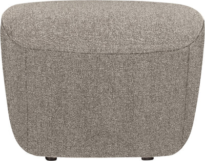 Vtwonen lofty hocker - polyester - naturel - 41x62x48