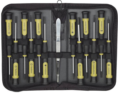 Proxxonindustrial - set di cacciaviti micro-cacciavite 13 pezzi, custodia (7 20) * - pr22720 - set di modellismo, giocattoli da costruzione hobby per bambini, vernice per modellismo e accessori