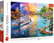 Puzzle Trefl Crociera sul fiume 1000 pezzi - Puzzle colorato e divertente.