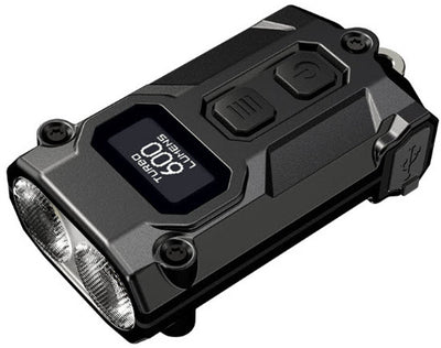Nitecore tini3 llavero lámpara recargable negro