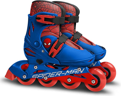 Spider-Man Inlineskates Hardboot rojo azul tamaño 30-33