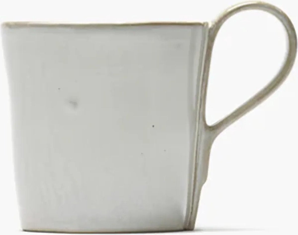 Serax - marie michielssen la mère - tazza da caffè con orecchio - bianco - 10 ø - 2 pezzi
