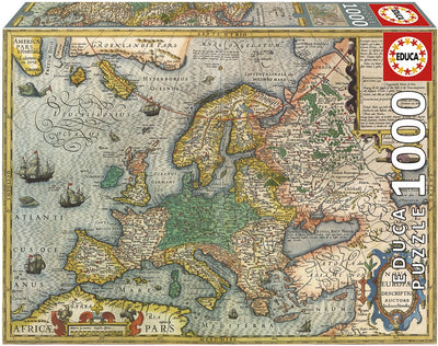 Educa eudca - puzzle - 1000 pezzi - mappa delle parti