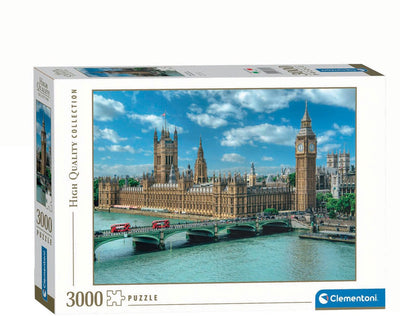 CLEMENTONI Jigsaw Puzzle Casas del Parlamento, 3000.