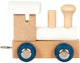 Pieno piccolo - Carattere di legno Polare - Bianco locomotivo - 12