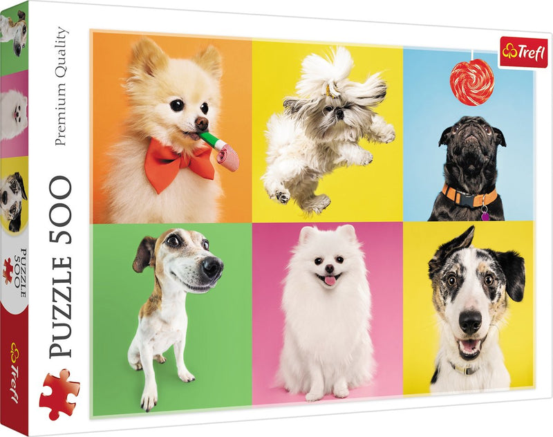 Puzzle dei cani Trefl - 500 pezzi