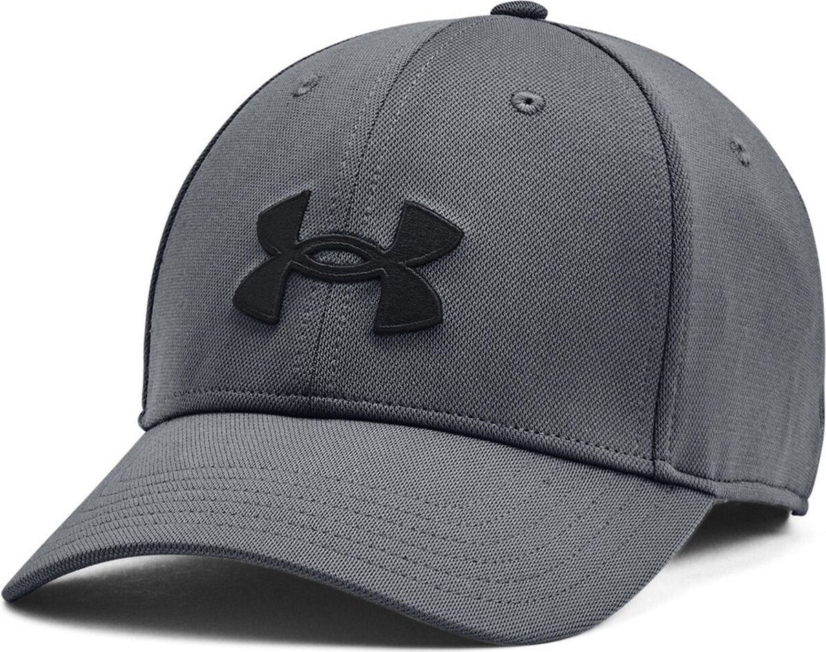 Gorra de hombre Under Armour m blitzing low adj-grey - gris tono - negro