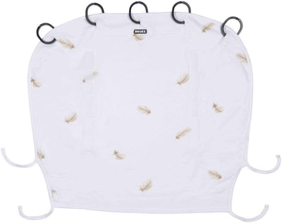 Dooky universal cover zonnescherm kinderwagen - uv bescherming voor je kind - zonnedoek buggy - feather