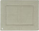 Jollein - boxkleed 75x95cm - speelkleed baby - grain knit - olive green