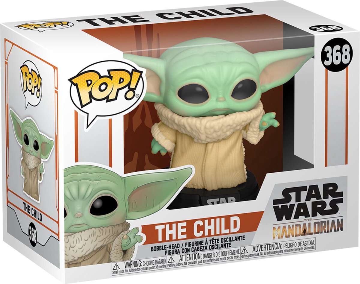 Funko pop star wars: the mandalorian - the child - pop #368