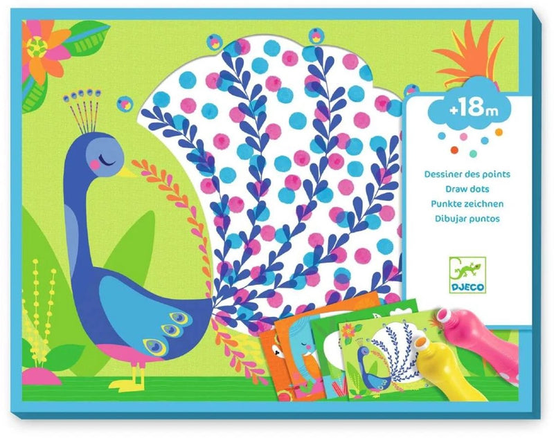 Set Djeco Creative Dot Art per bambini - fsc mix.