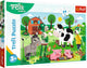 Puzzle Trefl - i family farm 24 maxi pezzi in cartone.