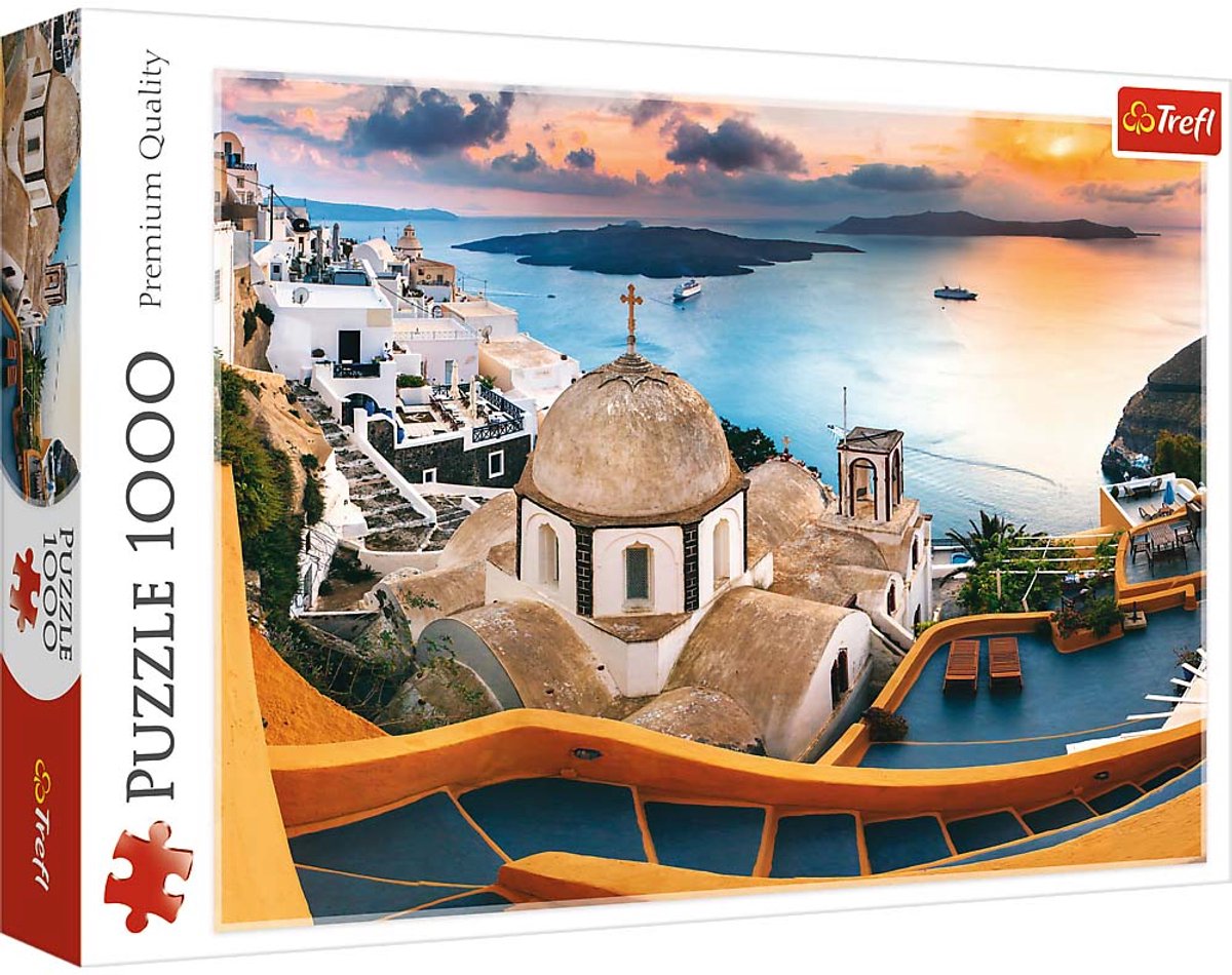 Puzzle Trefl Santorini - 1000 pezzi