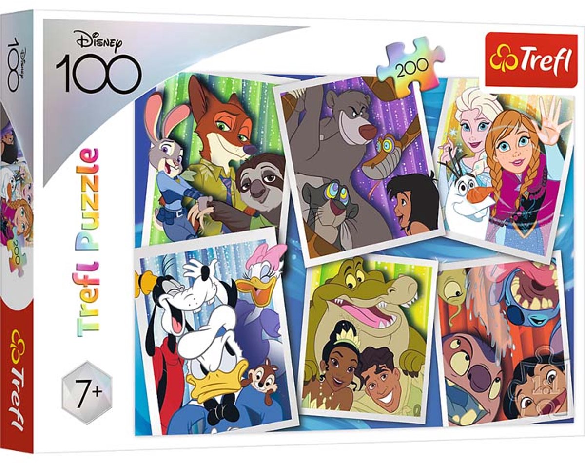 Trefl 200 - eroi disney disney 100