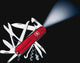 Victorinox huntsman lite 20 functies zakmes rvs rood transparant