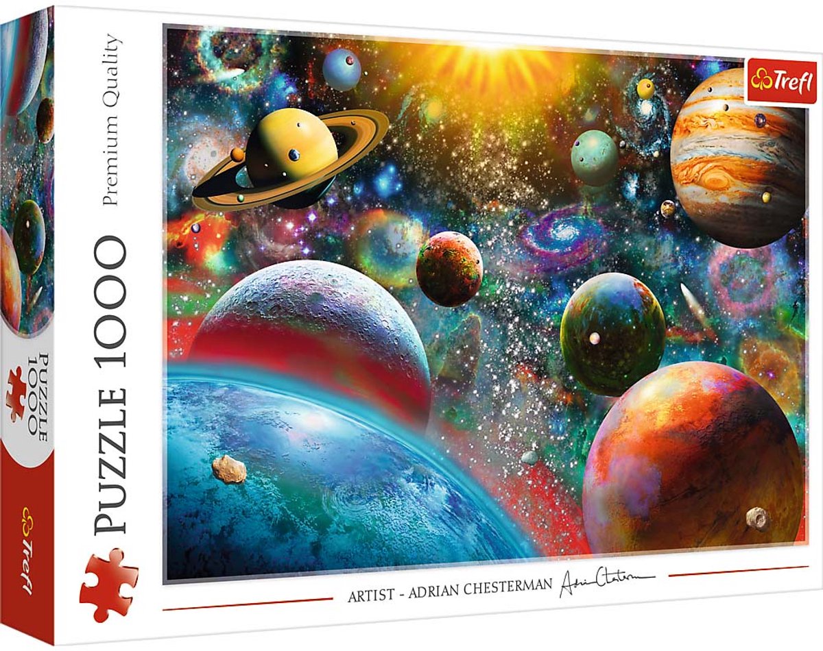 Universo puzzle Trefl - Puzzle da 1000 pezzi per adulti e bambini.
