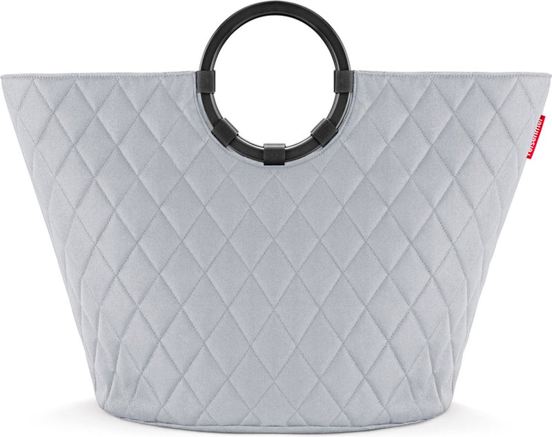 Cesta de almacenamiento Reisenthel loophome s - 35 l - estructura rombo gris claro