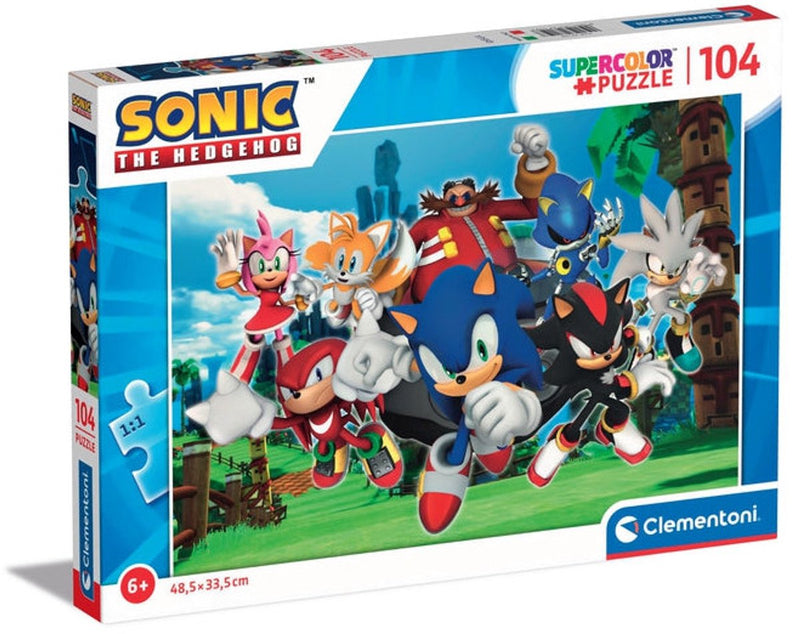 Puzzle Clementoni Jigsaw - Sonic, 104st.