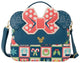 Loungefly disney – topolino minnie holiday – borsa a tracolla