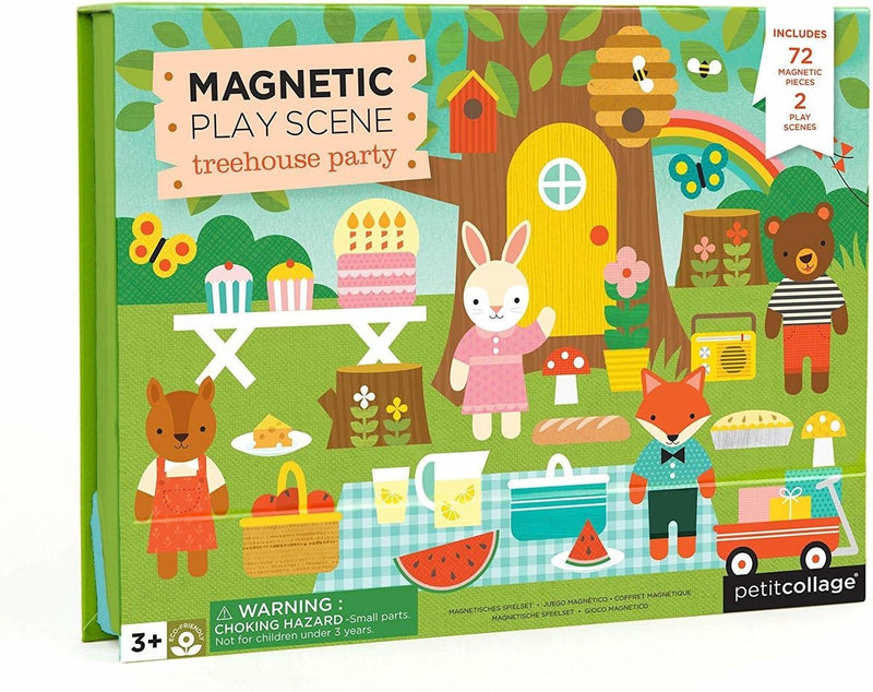 Petit collage magneetspel boomhut