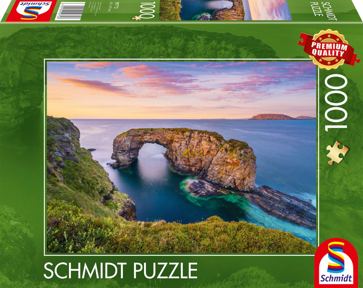 Schmidt - puzzle - Irlanda, co. Donegal, Fanad, Great Pollet Sea Arch - 1000 pezzi - adulti - dai 12 anni
