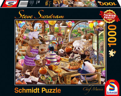 Schmidt chef mania, 1000 piece puzzle