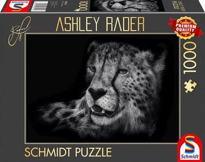 Schmidt puzzle ghepardo 1000 pezzi - puzzle animale art.