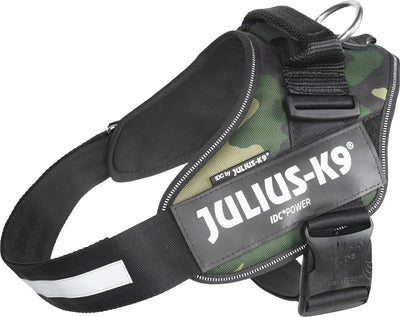 Julius K9 Pettorina Julius-K9 IDC Power - Pettorina per cani - K - Taglia 1 - Mimetica