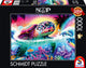 Schmidt - puzzle - tartaruga neon - luccio sheena - 1000 pezzi - adulti - da 12 anni