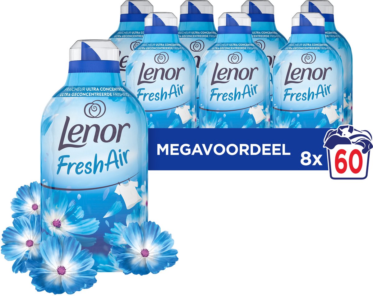 Ammorbidente Lenor Fresh Air Morning Fresh - 8 x 60 lavaggi