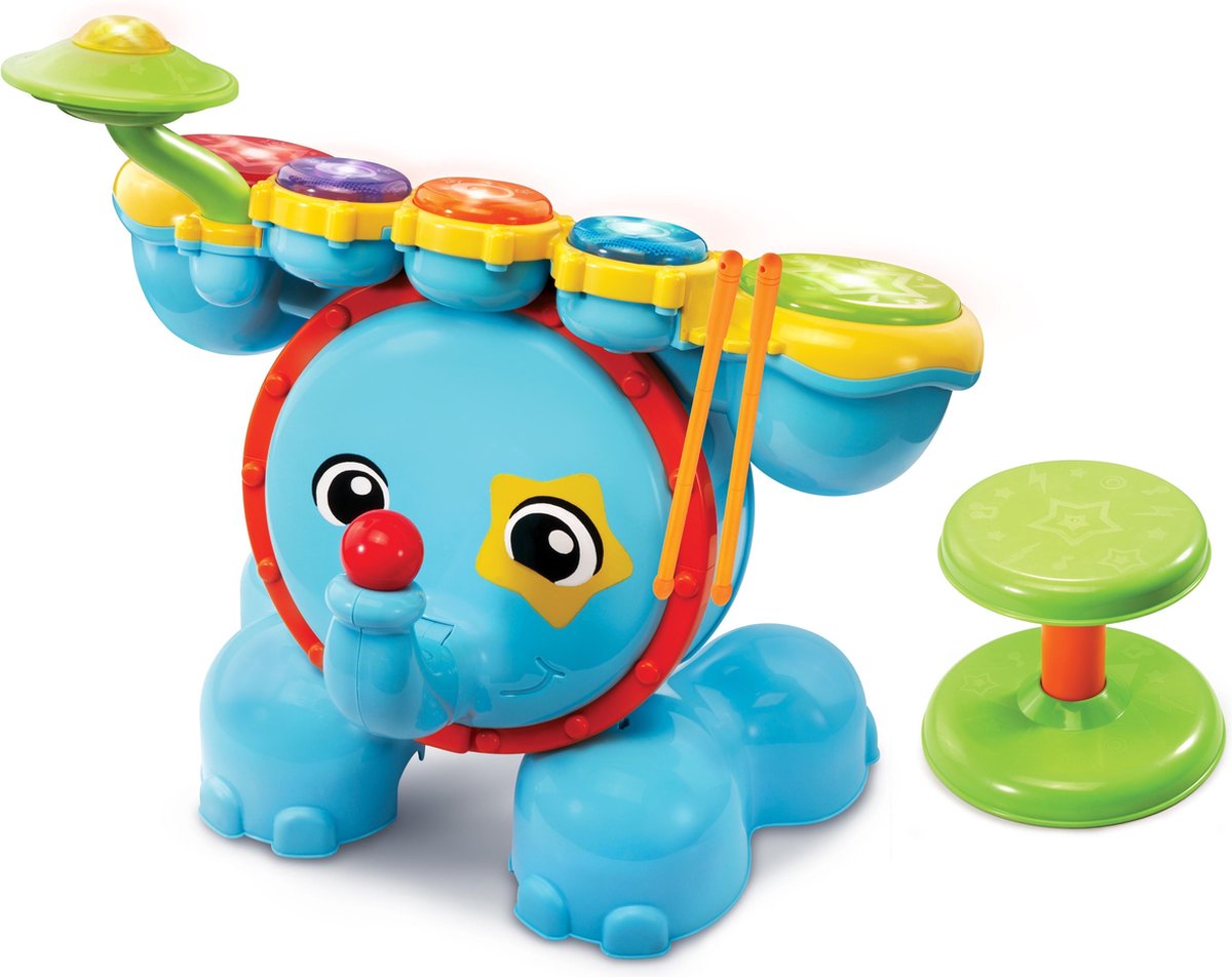 Vtech Leather Drum Set Junior Blue